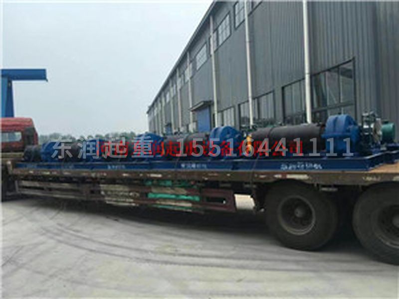 我公司為中國電建制造的施工用卷揚機出廠發(fā)貨